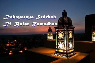 Berlomba Sedekah di Bulan Ramadan.