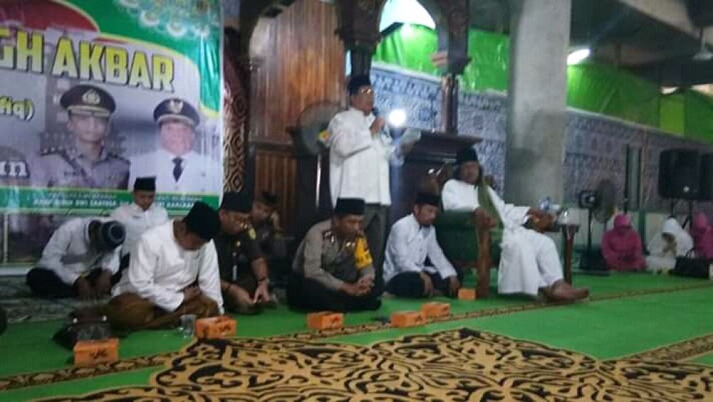 Gus Muwafiq Hadiri Istighosah dan Tabligh Akbar di Mempawah