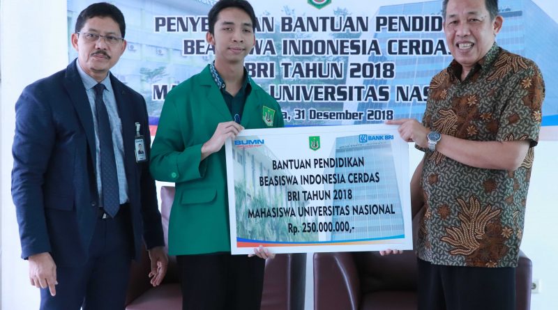 50 Mahasiswa Unas Berhasil Raih Beasiswa dari BRI