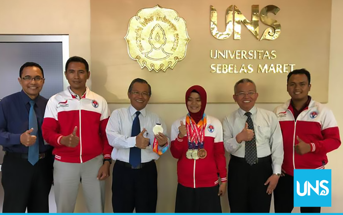 UNS Bebaskan Biaya UKT Bagi Mahasiswa Peraih Medali Asian Para Games