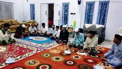 Gelar Lailatul Ijtama’, PCNU Wajo Launching Koin Muktamar NU 2020