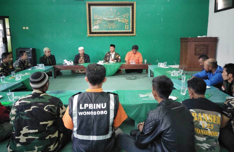 18 Relawan dari PCNU Wonosobo  Dikirim ke Lombok